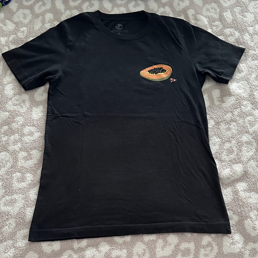 Black Graphic Hawaii T-Shirt